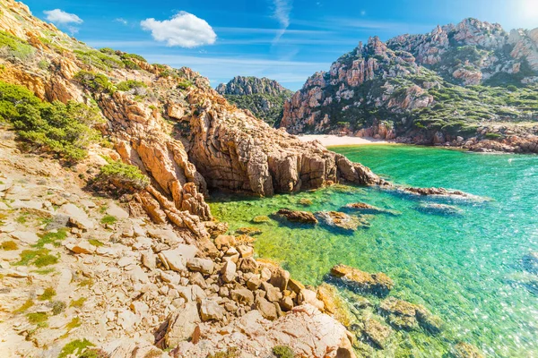 Playa Li Cossi en Costa Paradiso — Foto de Stock