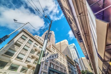 San Francisco finansal bölgesinde kavşak