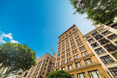 Los Angeles şehir merkezinde zarif binalar