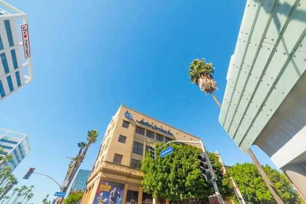 Encrucijada en el bulevar Hollywood — Foto de Stock
