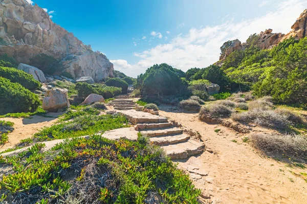 A Costa Paradiso lépéseket — Stock Fotó