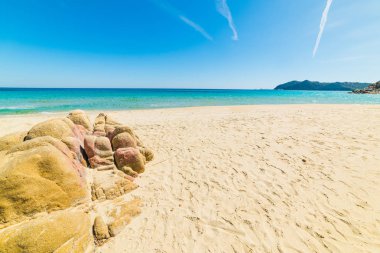 Rocks in Cala Monte Turno beach