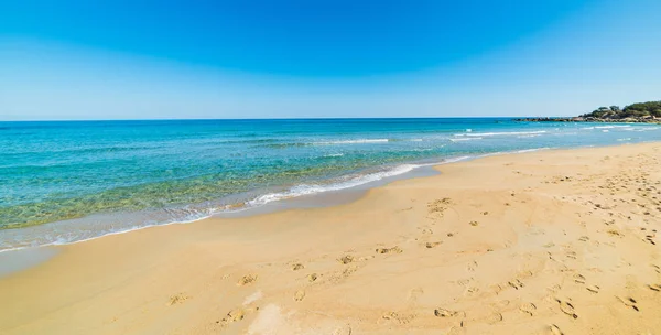 Zlaté pobřeží v pláž Orri — Stock fotografie