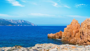 Rocce rosse beach in Sardinia