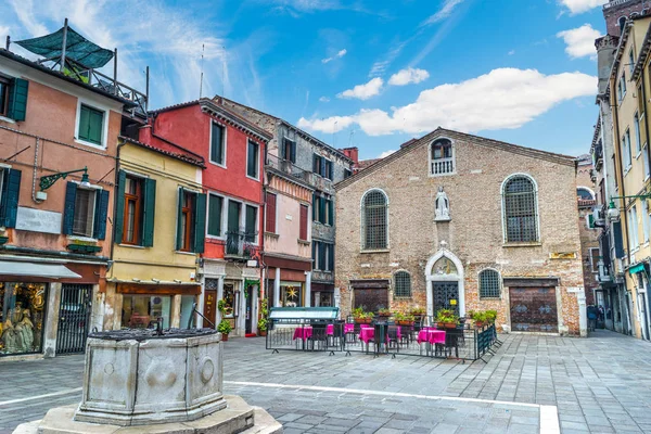 Campo San Toma em Veneza — Fotografia de Stock