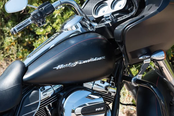 Harley Davidson Road Glide spezielle Gas-tank — Stockfoto