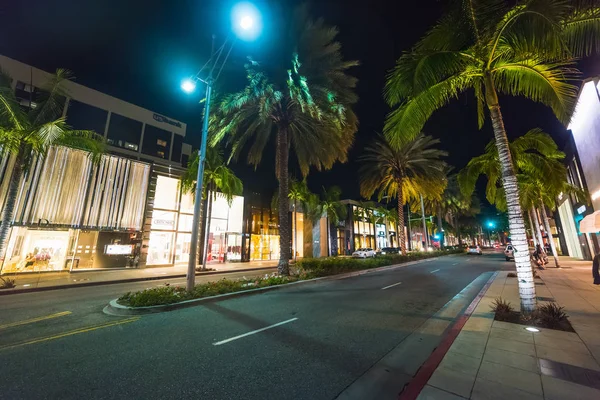 Luxury shops in Rodeo drive — Stock Photo, Image