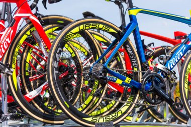 Tehlikeli Triestina takım Bisiklet yakın çekim