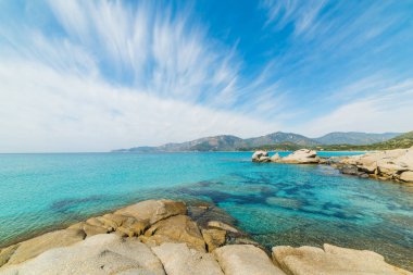 Cirrus clouds over Spiaggia del Riso