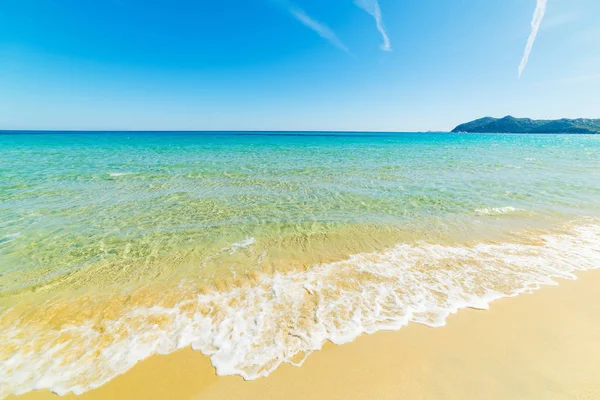 Cala Monte be strandlinjen på en solig dag — Stockfoto