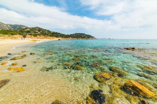 Clouds over Porto Sa Ruxi — Stok fotoğraf