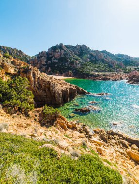 Li Cossi Beach, Costa Paradiso temiz su