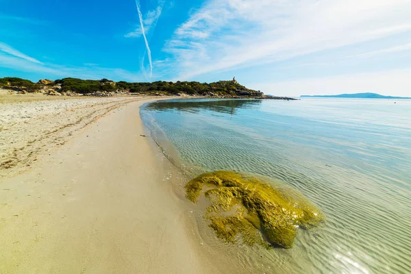 Punta Molentis beach on a sunny day — Stock Photo, Image