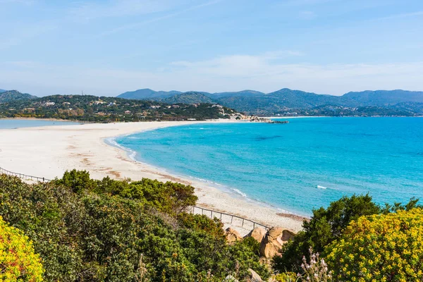 Blue sea in Porto Giunco