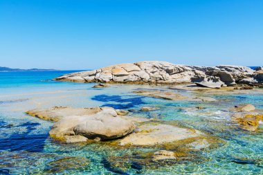 Scoglio di Peppino shore in springtime