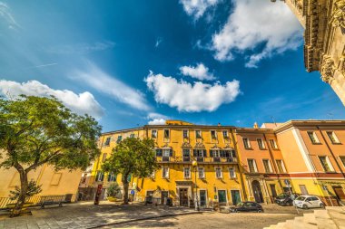 Piazza Duomo Sassari eski şehirde