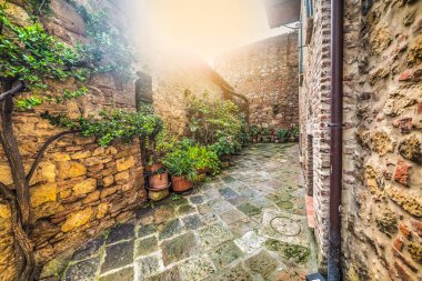 Monteriggioni antika köşede