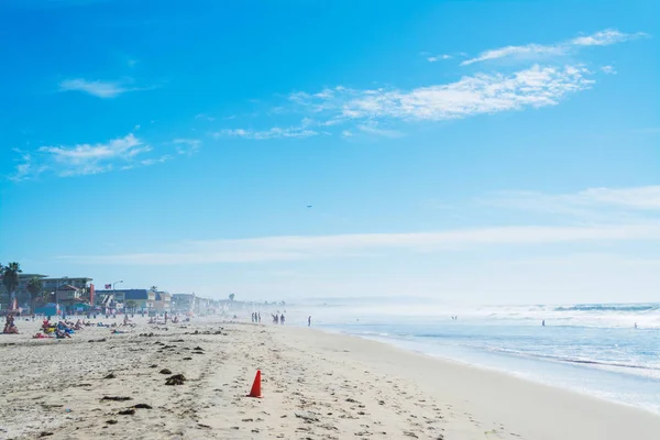 Pacific Beach på en solrik dag – stockfoto