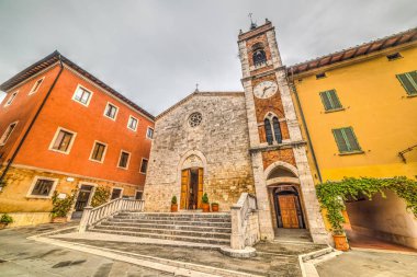 San Francesco cathedral in San Quirico d'Orcia