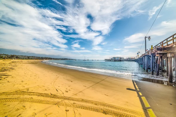 Golden shore in Santa Barbara — Stock Photo, Image