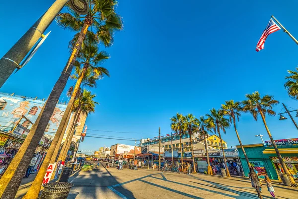 Oceán chodit v Venice beach — Stock fotografie