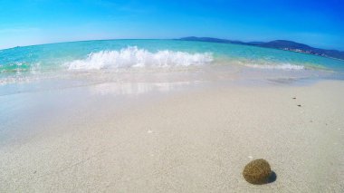 Alghero'da renkli sahil