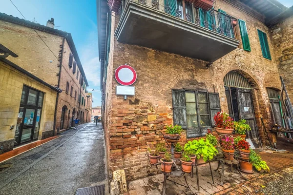 Esquina rústica en Buonconvento — Foto de Stock