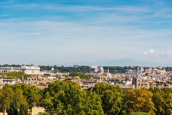 Roma 'nın panoramik manzarası — Stok fotoğraf