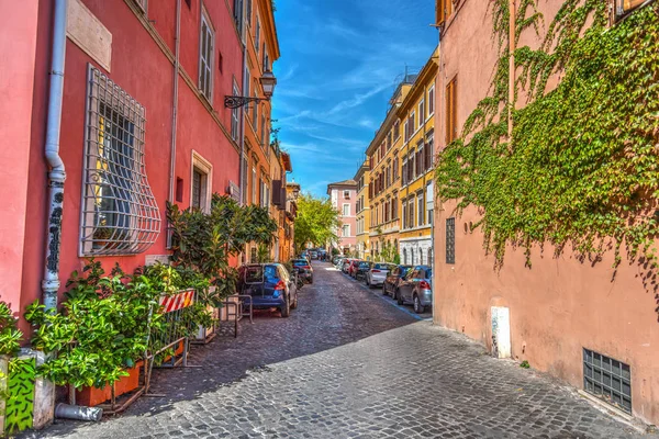 Via del Mattonato en Trastevere —  Fotos de Stock