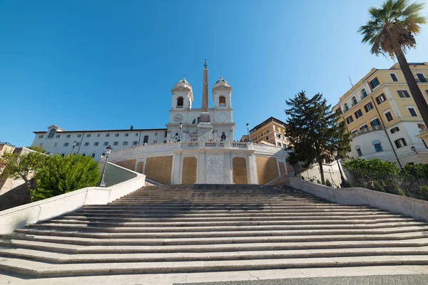 World famous Spanish steps in Rome — Stock Photo, Image