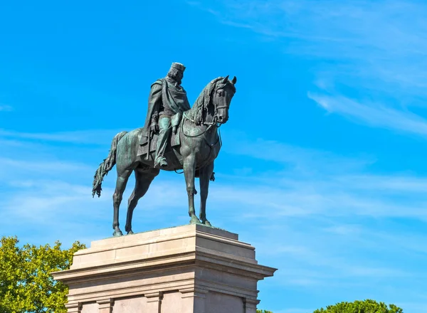 Giuseppe Garibaldi statue in Janiculum