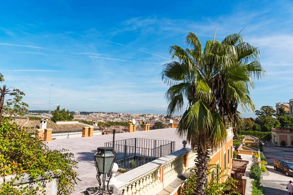 Panoramic terrace in Rome — Stock Photo, Image