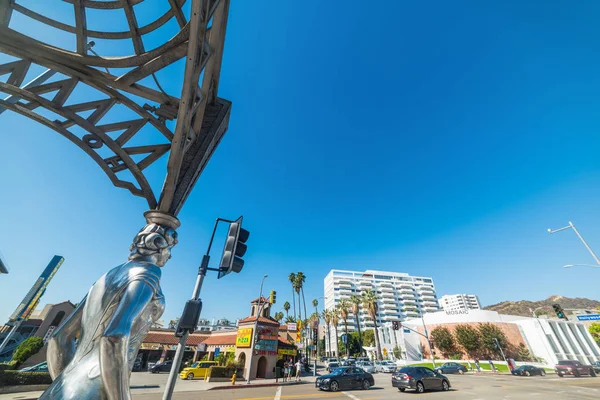 Four Ladies of Hollywood gazebo en el bulevar de Hollywood —  Fotos de Stock