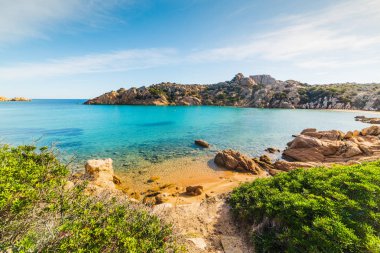 La Maddalena ada Beach'de Spalmatore