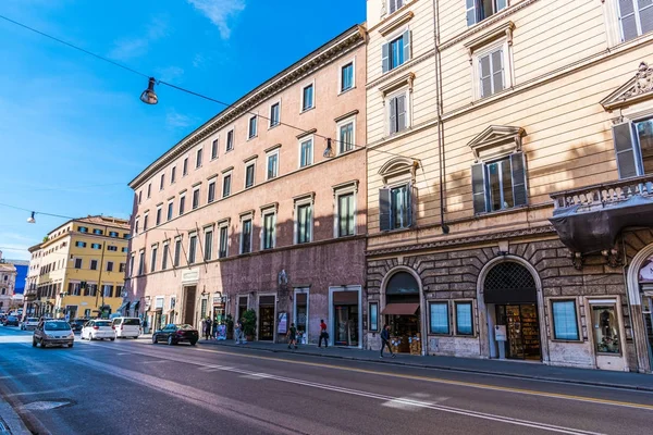 Corso Vittorio Emanuele II in Rome — Stok fotoğraf