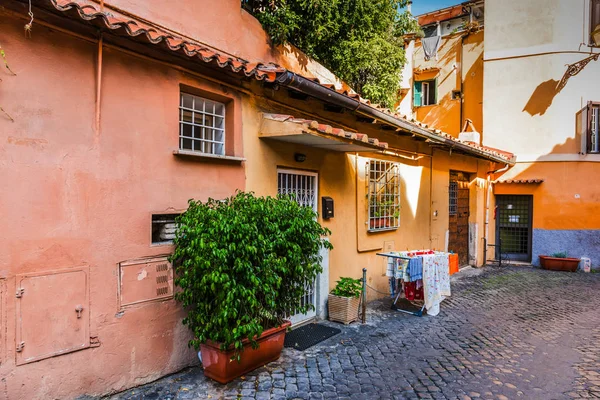 Picturesque corner in Trastevere — Stock Photo, Image