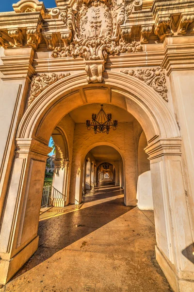 Arcade nel parco di Balboa — Foto Stock