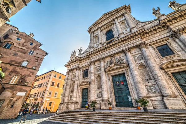 San Giovanni de Fiorentini church in Rome — Stock Photo, Image
