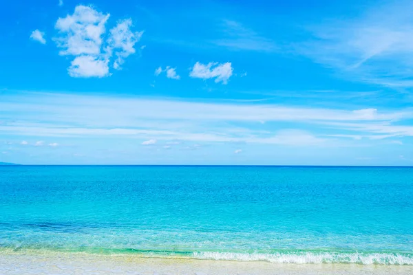 Blue sea in Fiume Santo — Stock Photo, Image