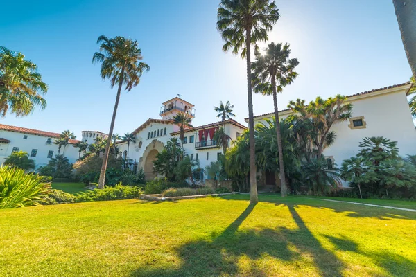 Santa Barbara courthouse under a shining sun — Stock Photo, Image