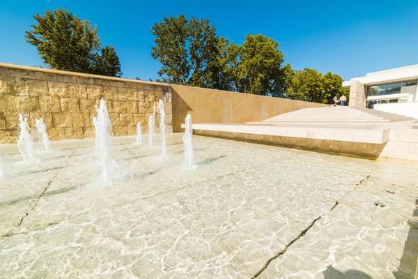 Fonte do museu Ara Pacis em Roma — Fotografia de Stock