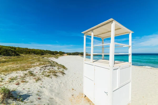 Vitt Badhus Sardinien — Stockfoto