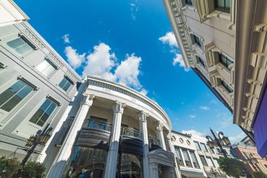 Zarif binalar içinde Rodeo Drive, Beverly Hills