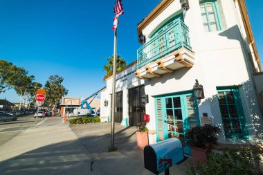 Balboa Island itfaiye açık bir günde