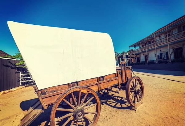 Wild West cart nel centro storico di San Diego — Foto Stock