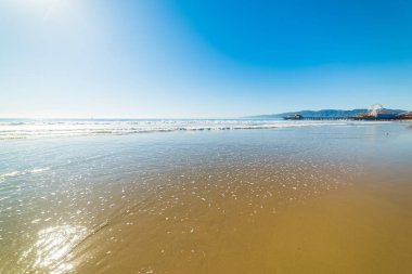 Santa Monica'da altın kıyı