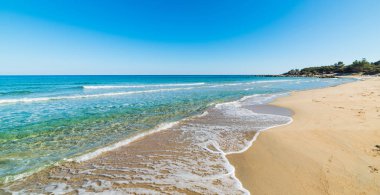 Mavi deniz Orri Beach