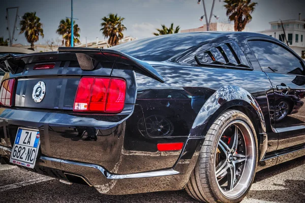 Ford Mustang op Amerikaanse Motor Festival 2018 — Stockfoto