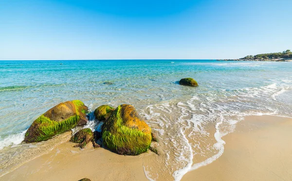 Rocas y arena en la playa de Orri —  Fotos de Stock