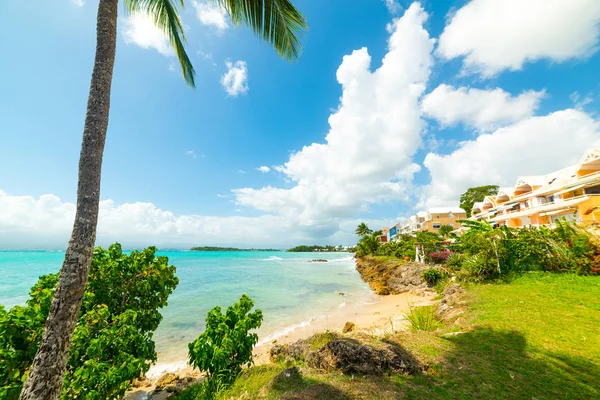 Bas du Fort shore in Guadeloupe — Stock Photo, Image